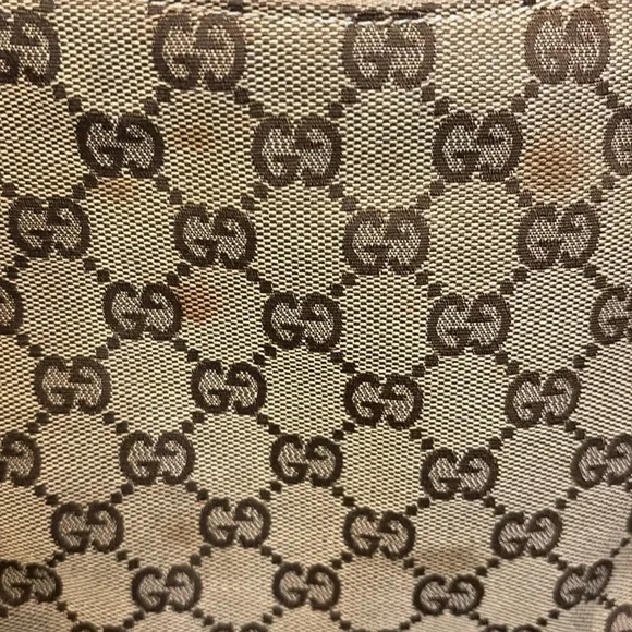 Gucci Tan and Blue Women's Bag - Picture 3 of 11